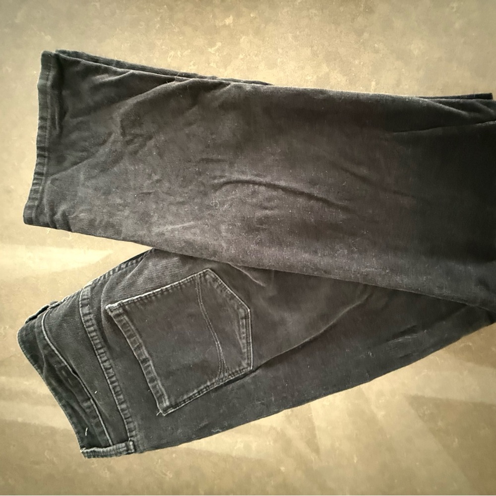 NYDJ Dark Straight Leg Corduroy Jeans - Picture 8 of 11
